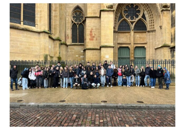 Voyage en Allemangne photo de groupe du 24 mars